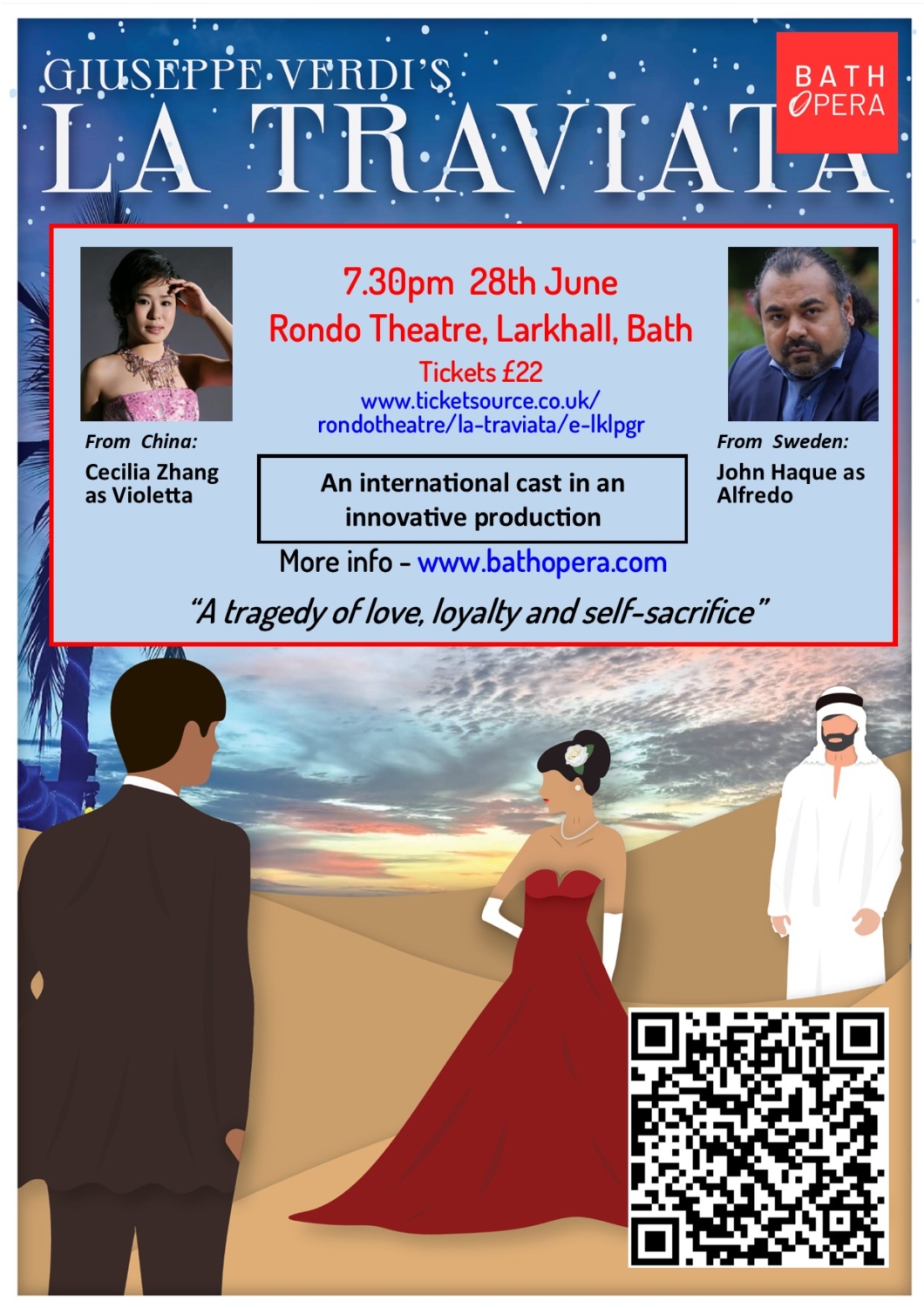 La Traviata - Rondo Theatre, Larkhall, Bath