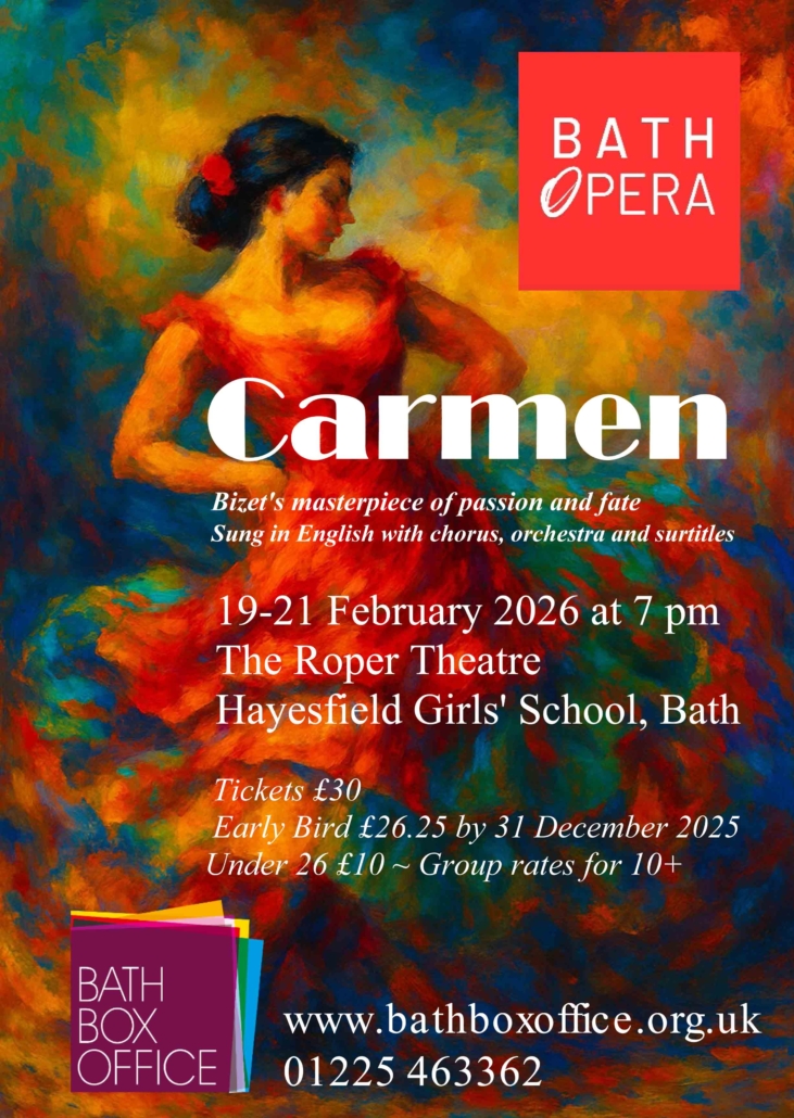 Carmen poster front page